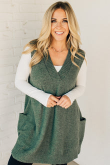  Lucy Long Sweater Vest