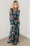 Lyra Floral Smocked Waist Maxi Dress