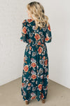 Lyra Floral Smocked Waist Maxi Dress