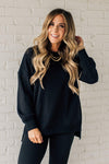 Mandi High Low Fleece Pullover