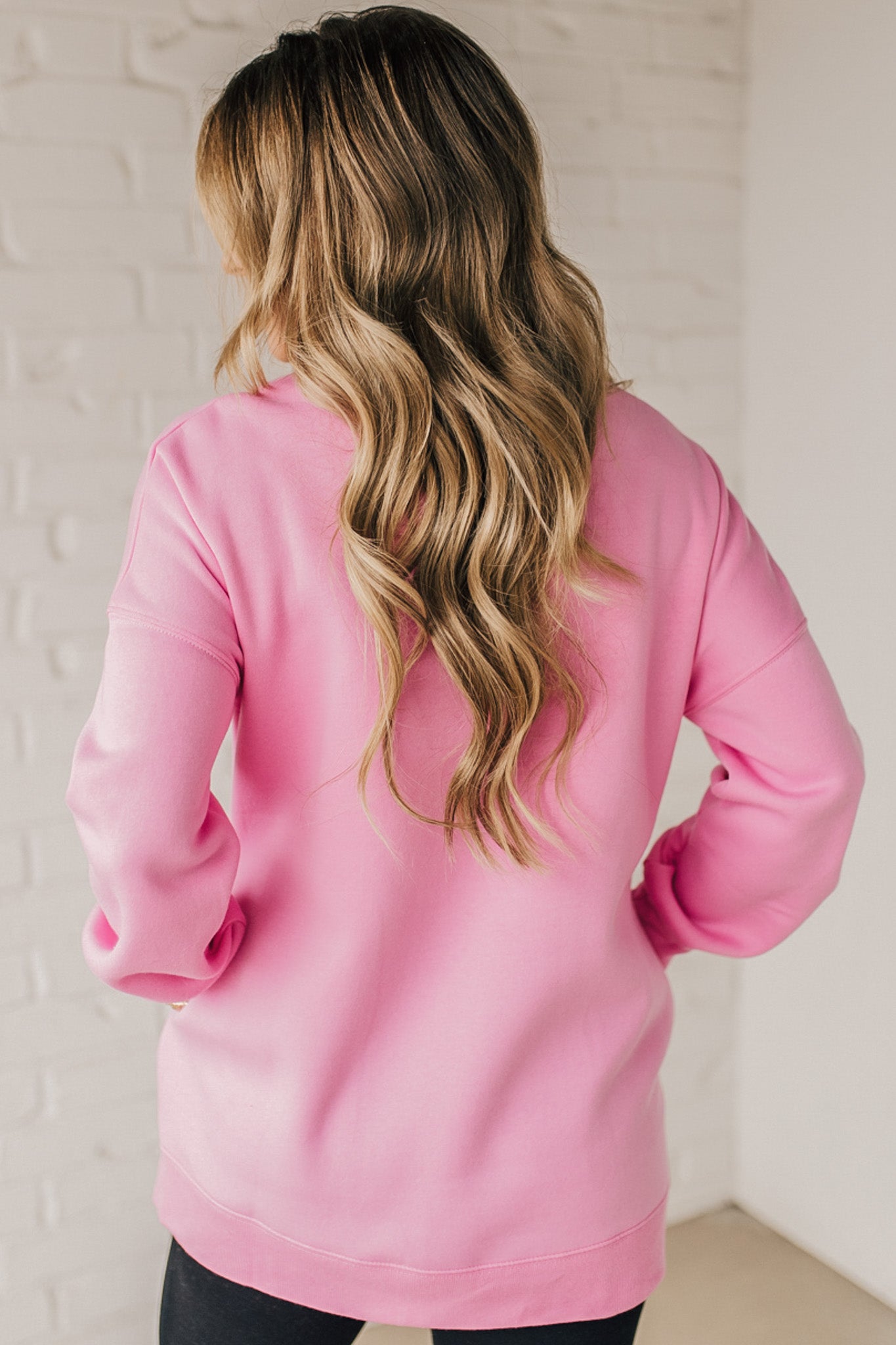 Mandi High Low Fleece Pullover