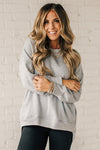 Mandi High Low Fleece Pullover