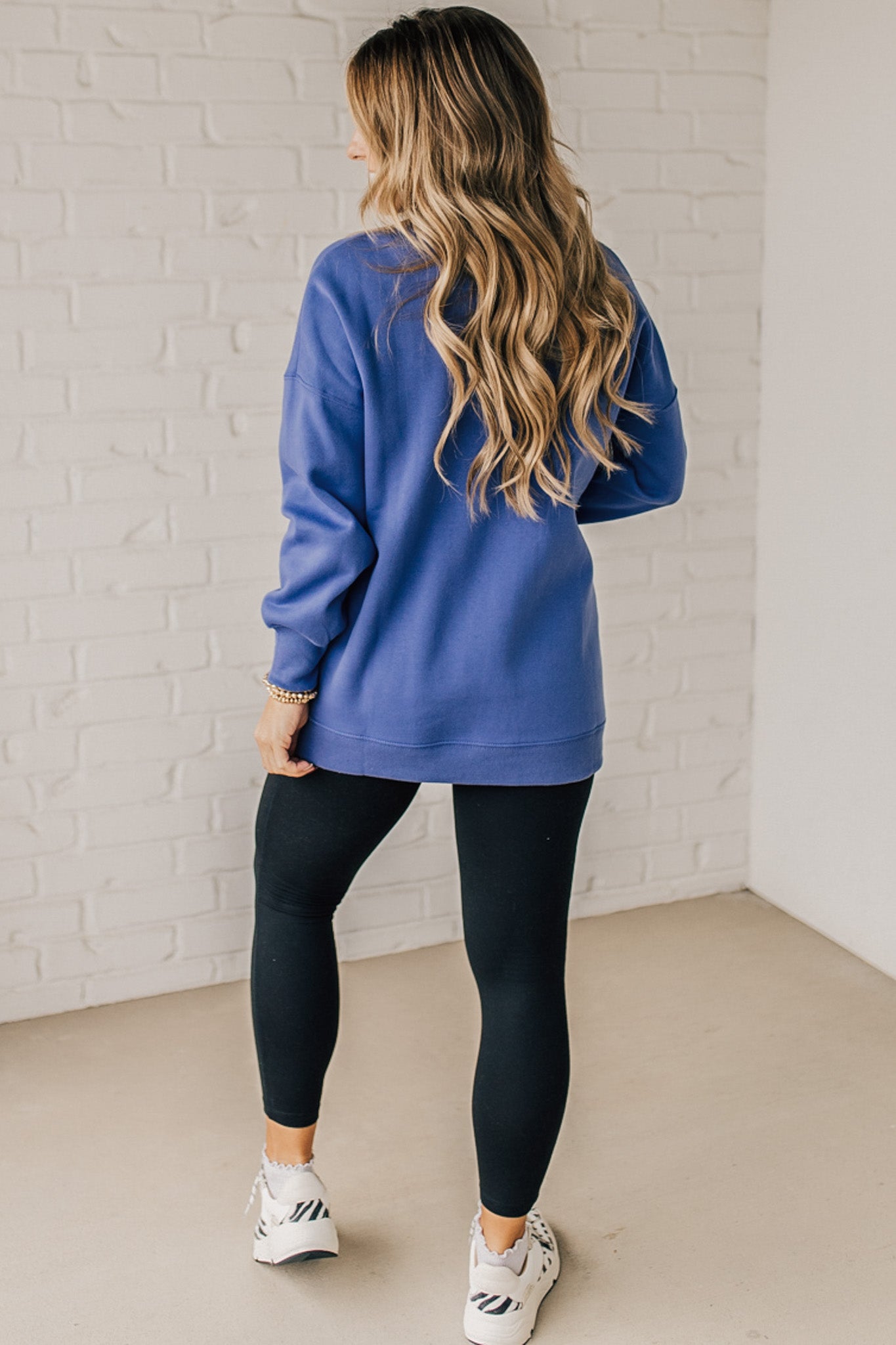 Mandi High Low Fleece Pullover