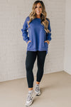 Mandi High Low Fleece Pullover