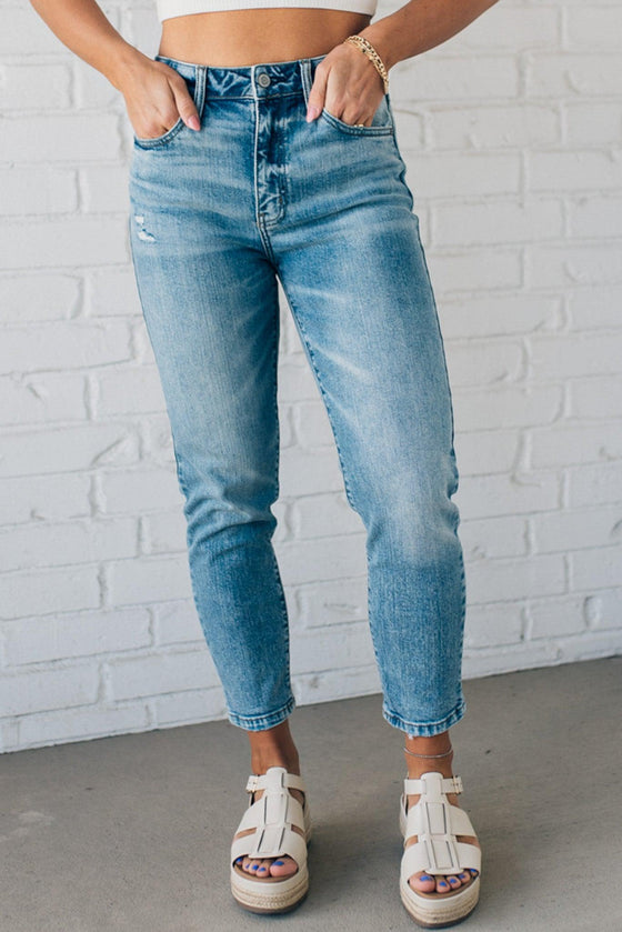Marlo High Rise Mom Jeans