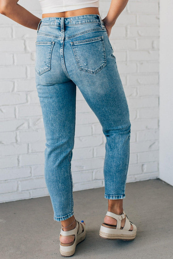 Marlo High Rise Mom Jeans