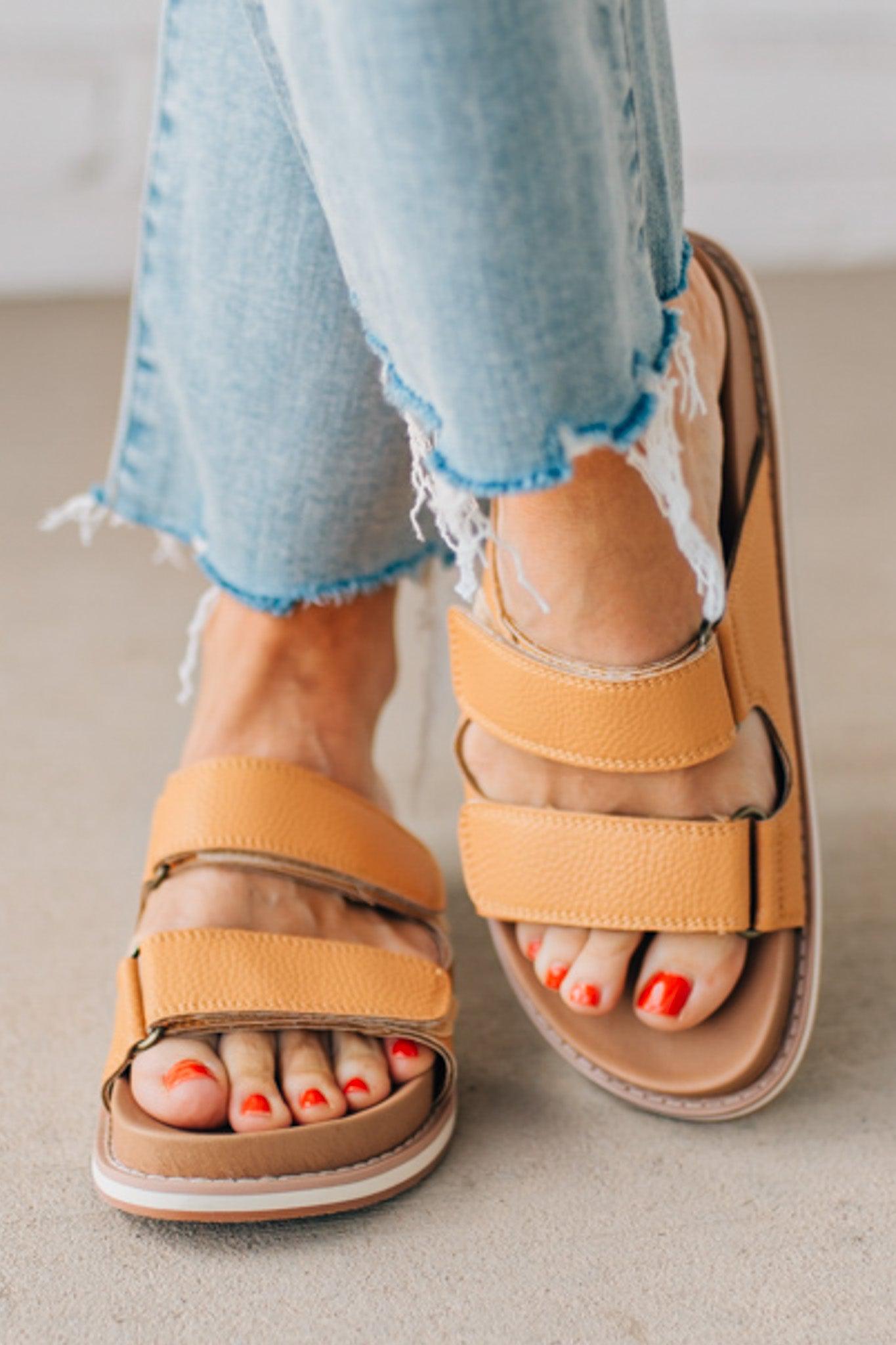 A CLASSIC SANDAL WITH DOUBLE VELCRO STRAPS FOR BETTER COMFORT AND SOFTER WEAR