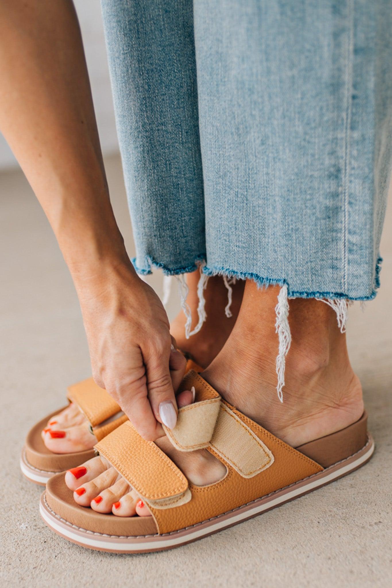 A CLASSIC SANDAL WITH DOUBLE VELCRO STRAPS FOR BETTER COMFORT AND SOFTER WEAR