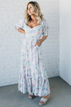 Milly Sweetheart Floral Maxi