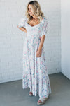 Milly Sweetheart Floral Maxi