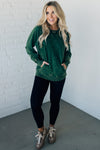 Mineral Wash Girlfriend Fit Pullover