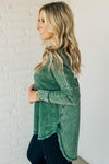 Mineral Wash Waffle Tunic