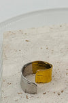 LUXE Mixed Metal Wrap Ring