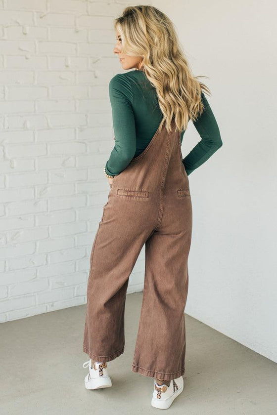 Niccola Knot Strap Overalls