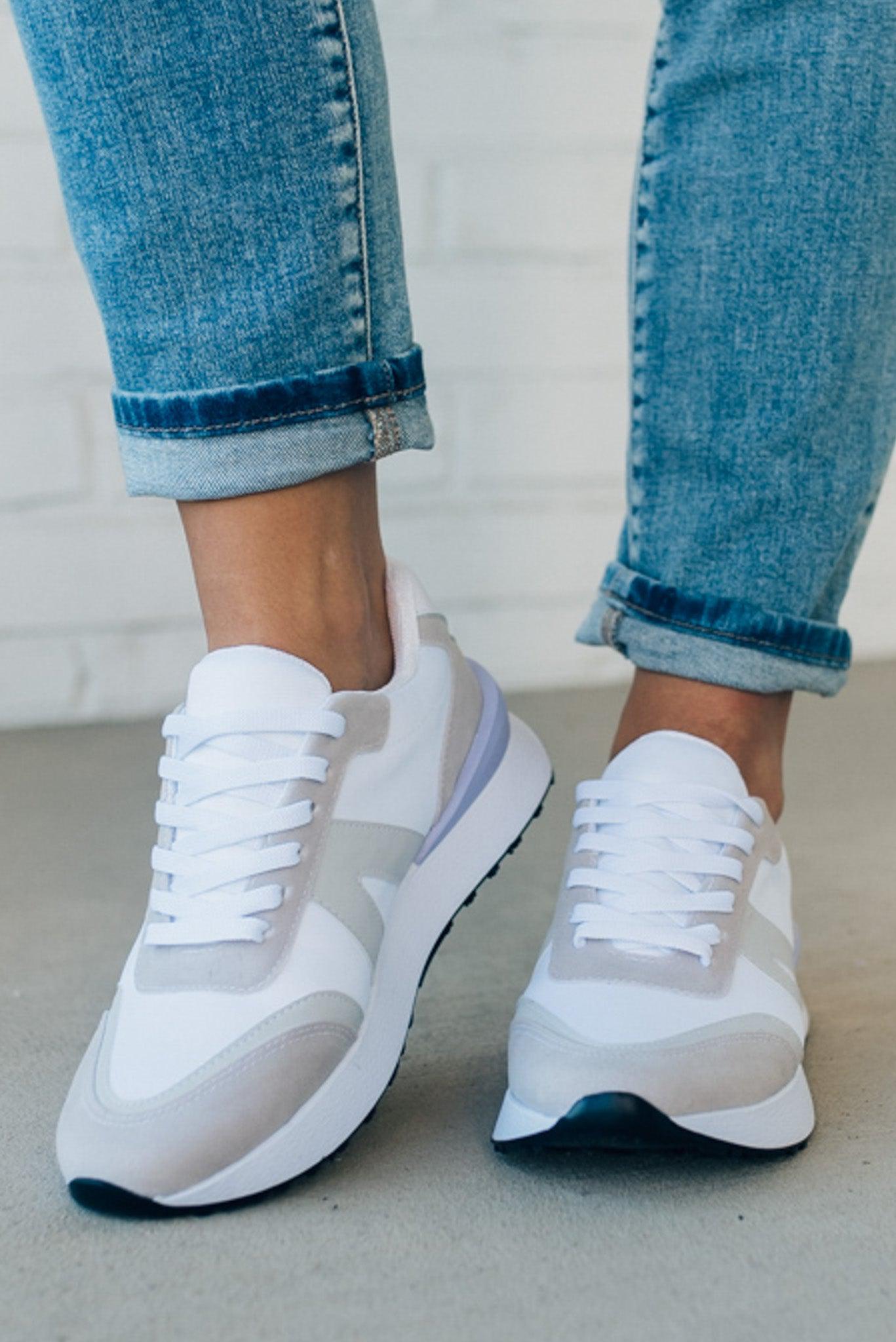 Niko Contrast Athletic Sneakers