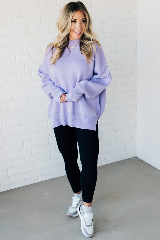 Oversized Crew Neck Sweater