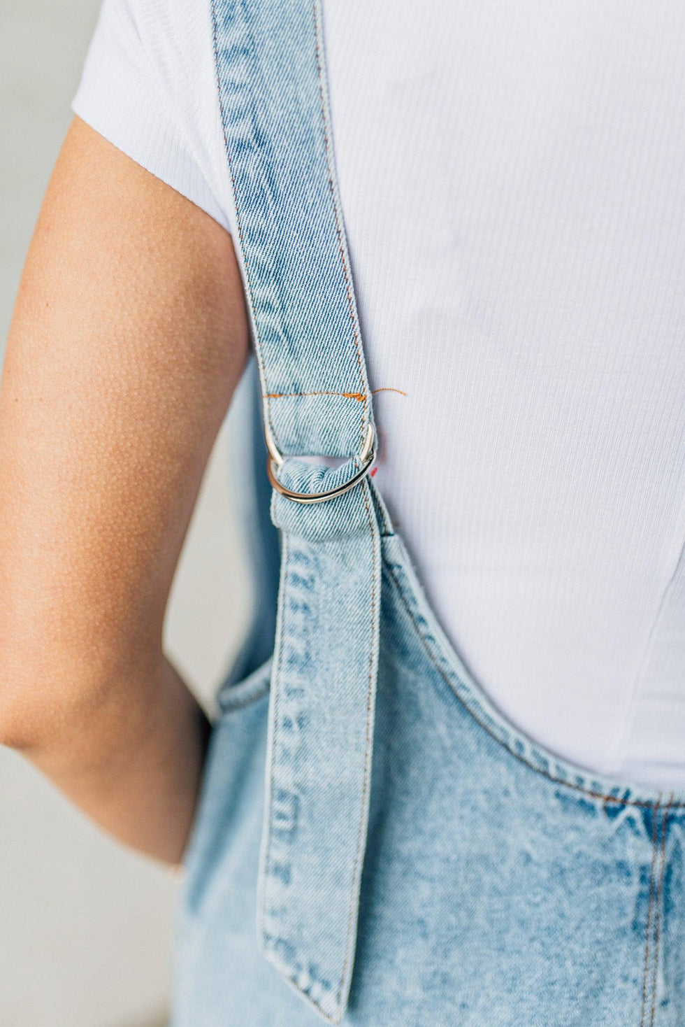 PALISADES JERSEY DENIM DRESS