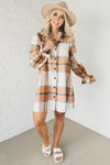 Perfect Plaid Shirt Dress