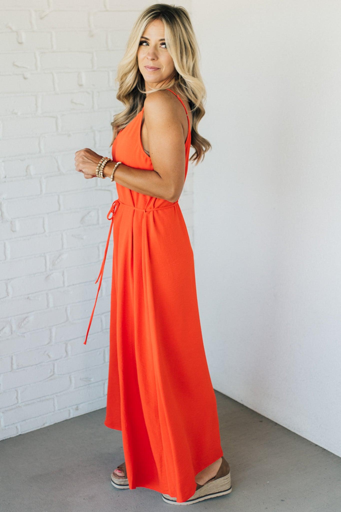 Quincy Solid Maxi Dress