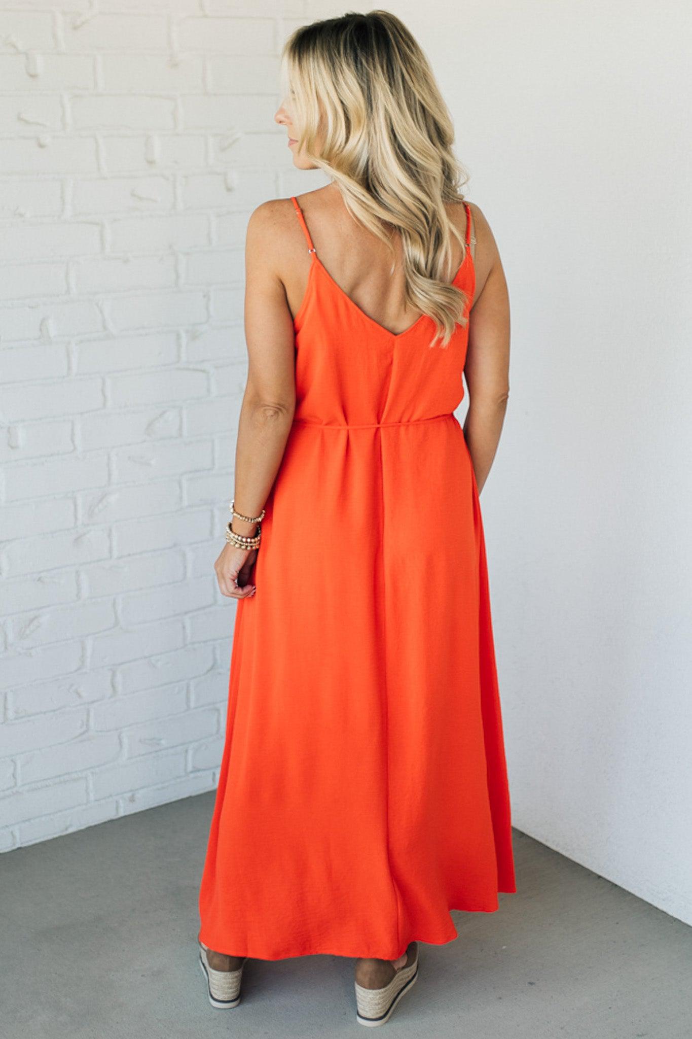 Quincy Solid Maxi Dress