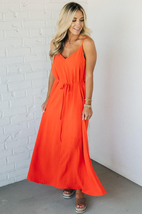 Quincy Solid Maxi Dress