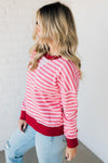 Remy Striped Contrast Pullover