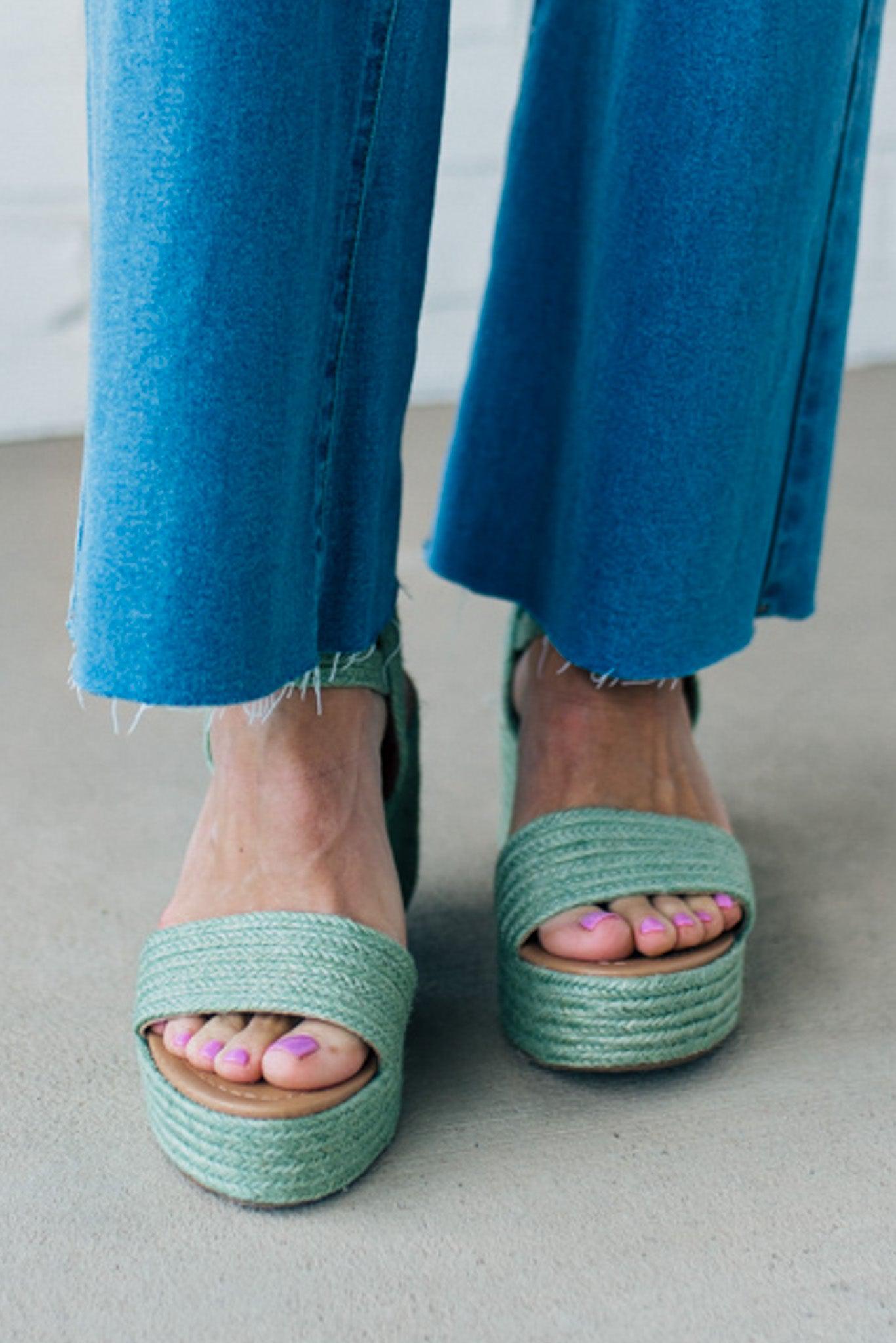 Riley Espadrille Platform Sandals