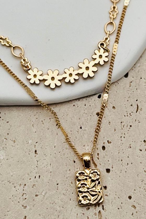 Row of Posey's Charm Necklace