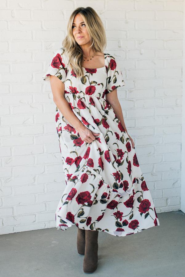 Ruby Rose Ruffle Accent Dress