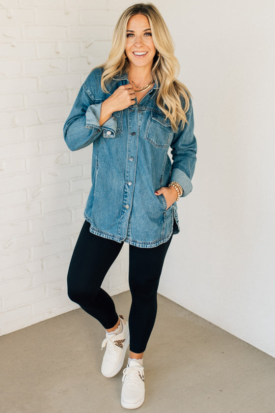 Sloane Denim Shacket