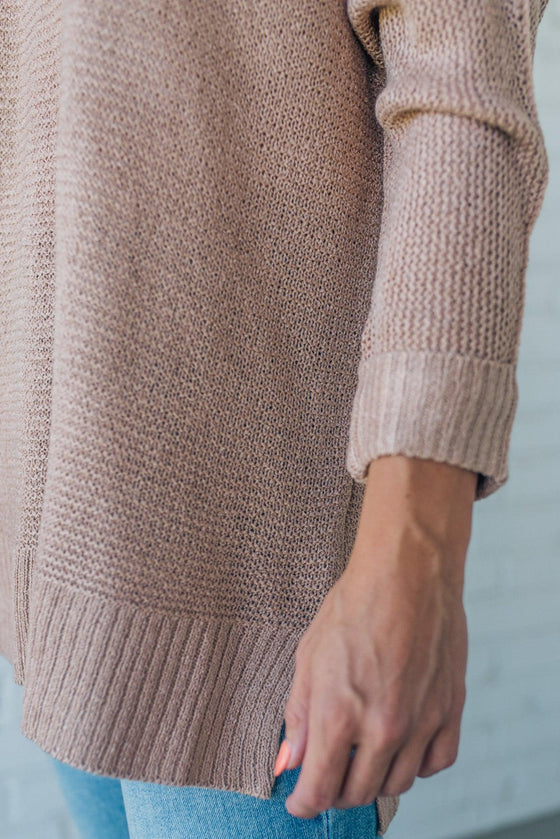 Slouchy V-Neck Sweater
