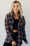 Soft Flannel Check Top