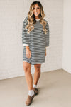 Sparrow Striped Shirt Dress