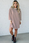 Sparrow Striped Shirt Dress