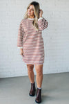 Sparrow Striped Shirt Dress