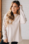 Stevie Seam Front Sweater