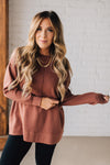 Stevie Seam Front Sweater