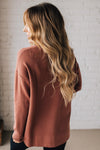 Stevie Seam Front Sweater