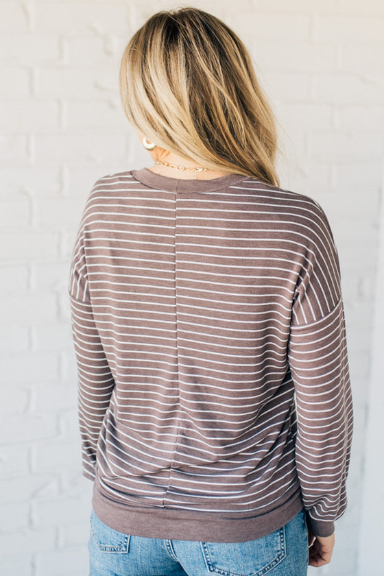 Sunday Soft Striped Top