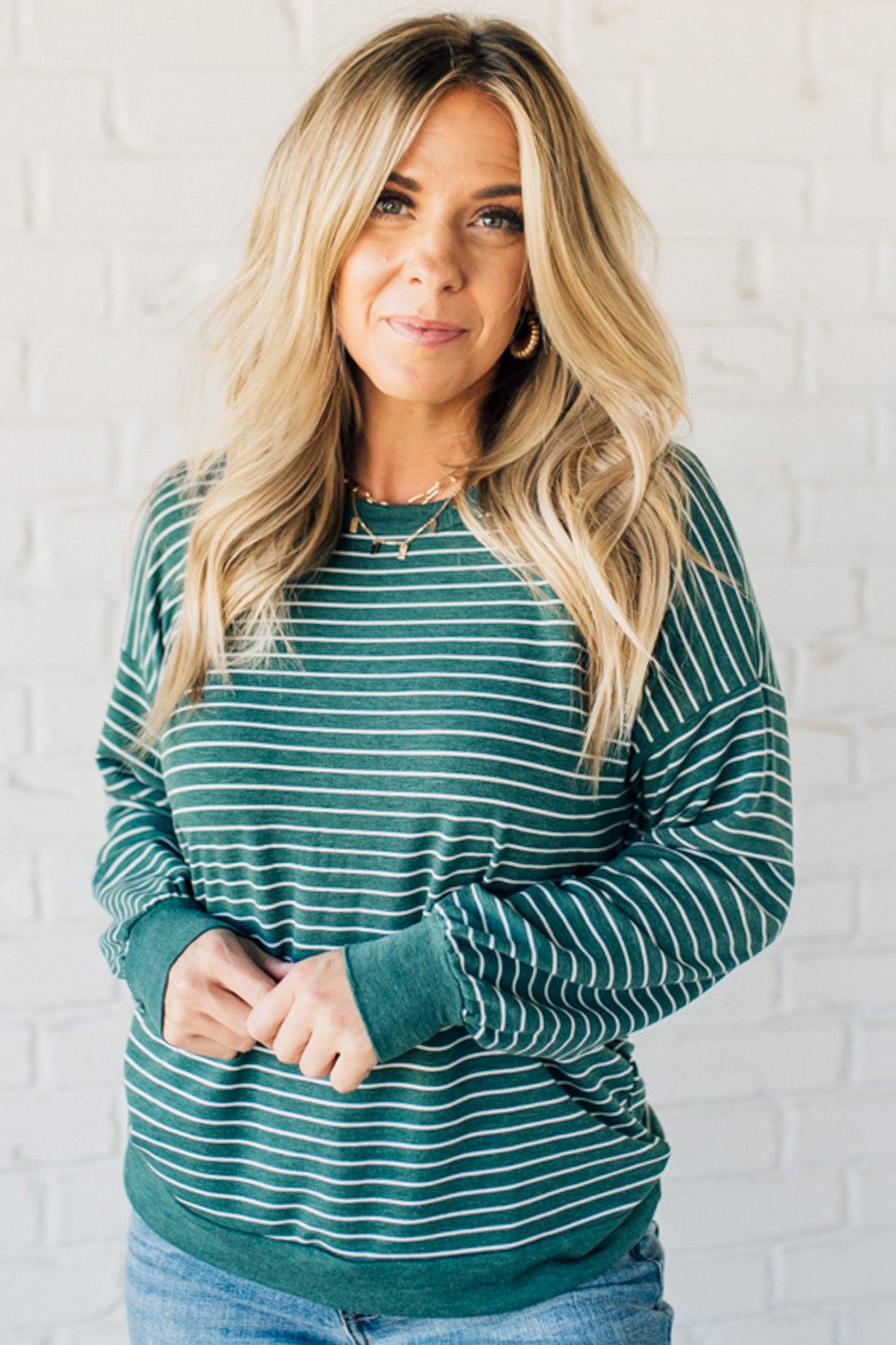 Sunday Soft Striped Top