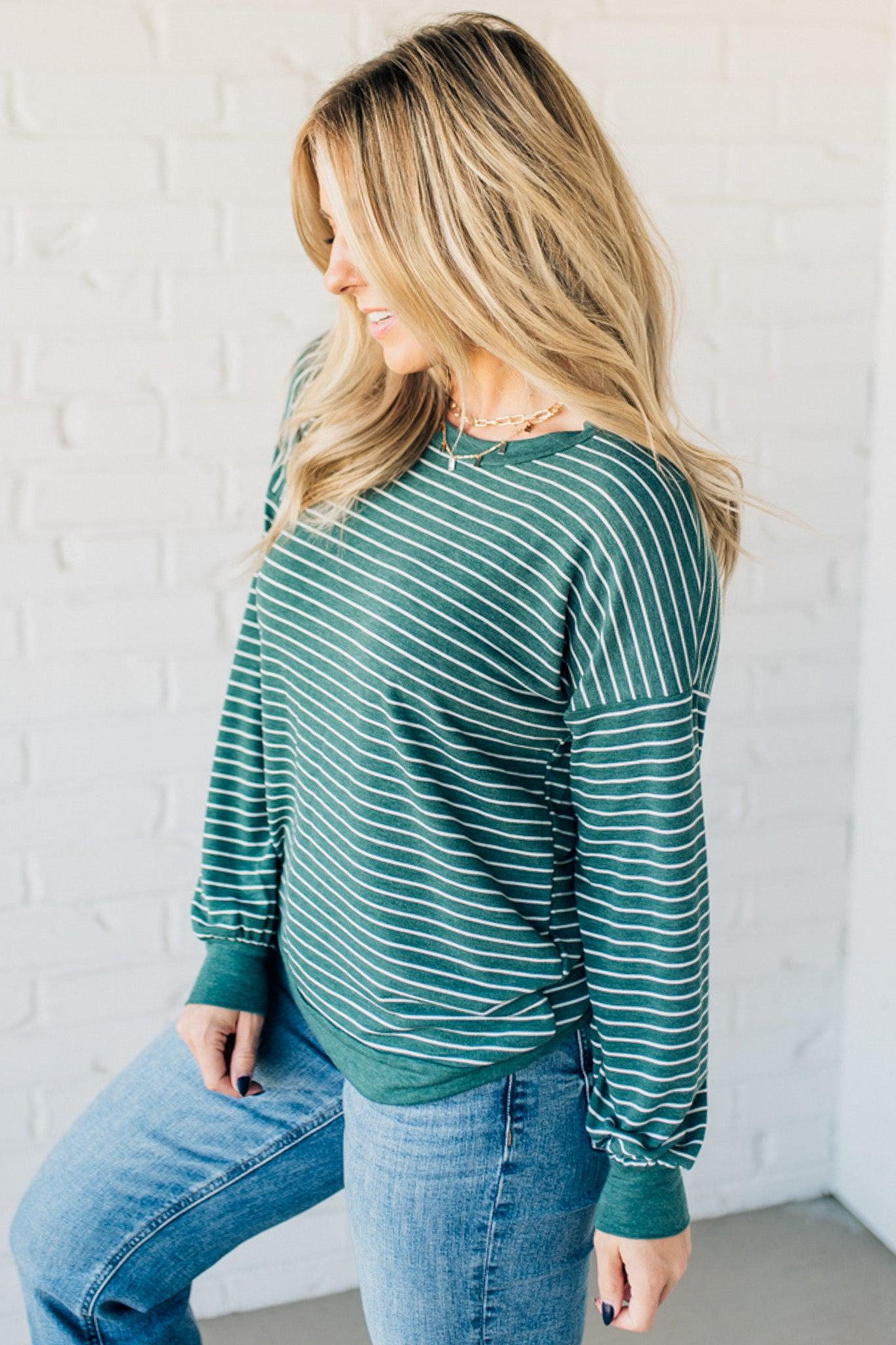 Sunday Soft Striped Top