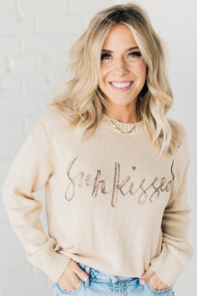  Sunkissed Distressed Sweater