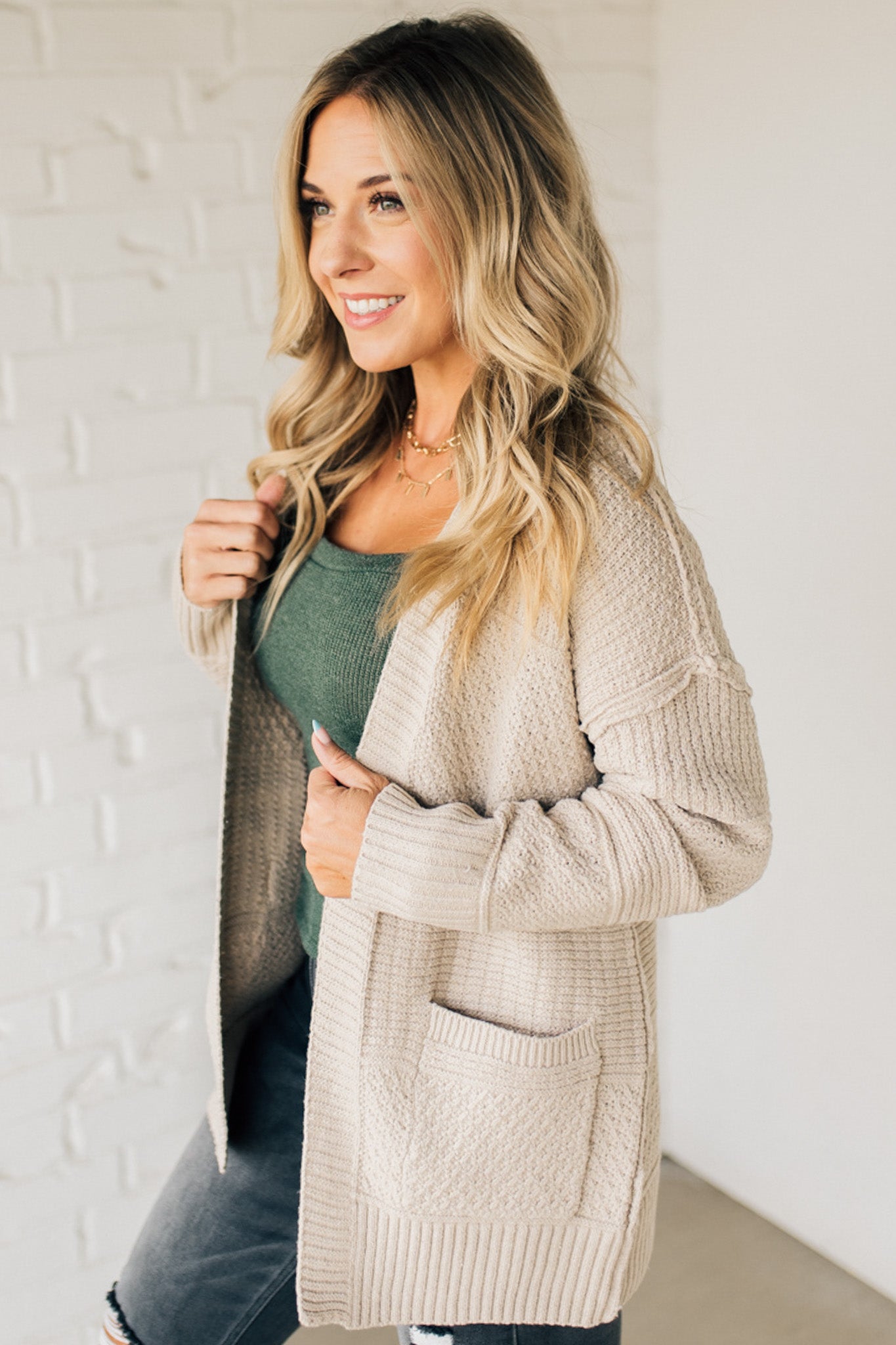 Tanner Textured Cardigan