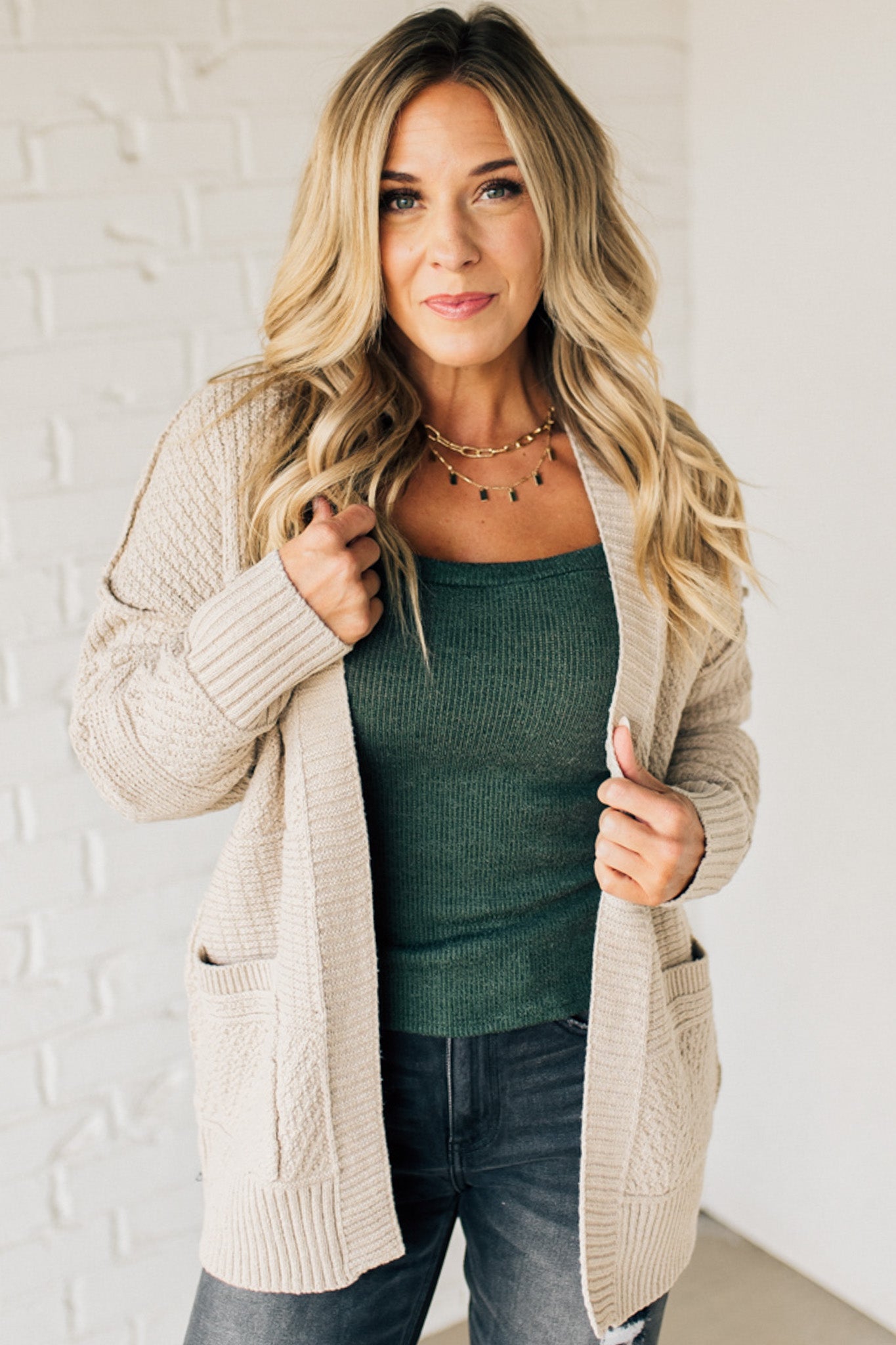 Tanner Textured Cardigan