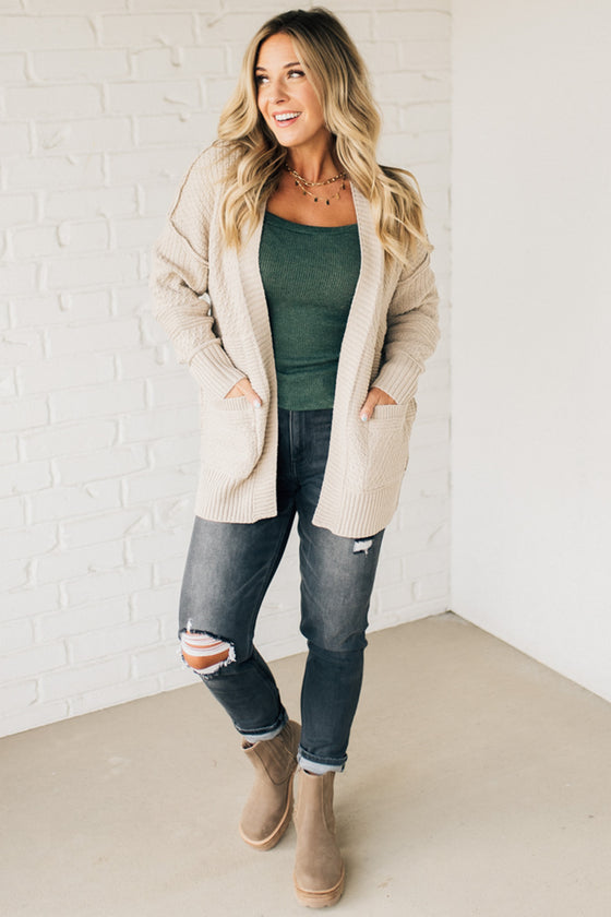 Tanner Textured Cardigan