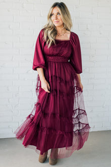  Tessa Tulle Tiered Dress