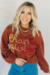 Thanksgiving Sparkle Stitch Sweater