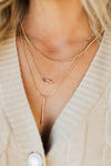 Triple Strand Accent Necklace