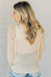 USA Open Weave Sweater