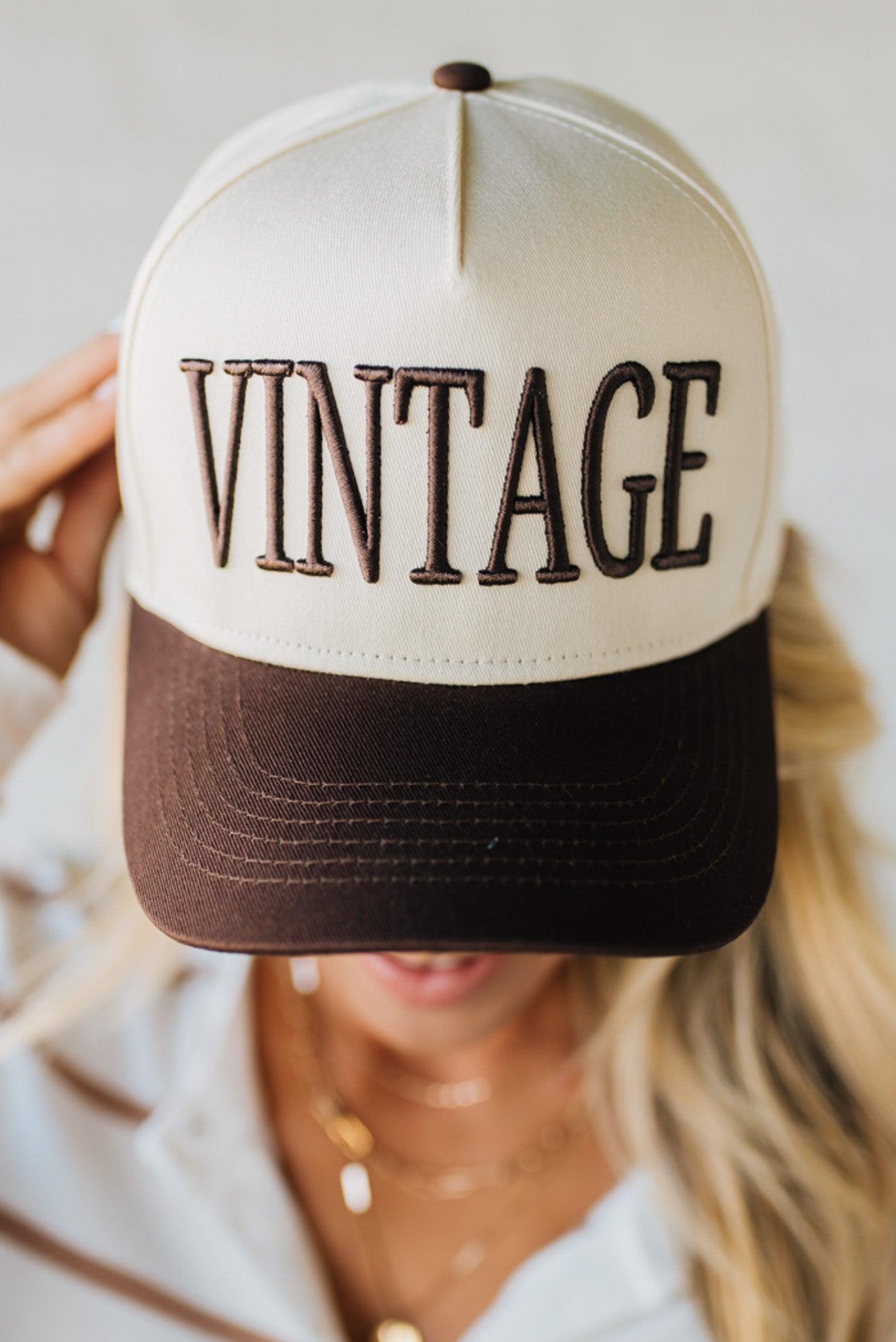 Vintage Trucker Cap &SONS Union Trucker Cap Vintage Red